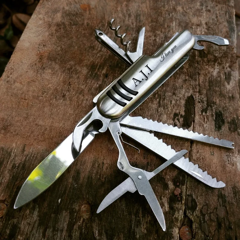 Personalized Multi-tool | 11 in 1 Multi Tool | Gifts for him | Gifts for Dad