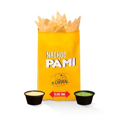 NACHOS PA'MI CON SALSA A ELECCION