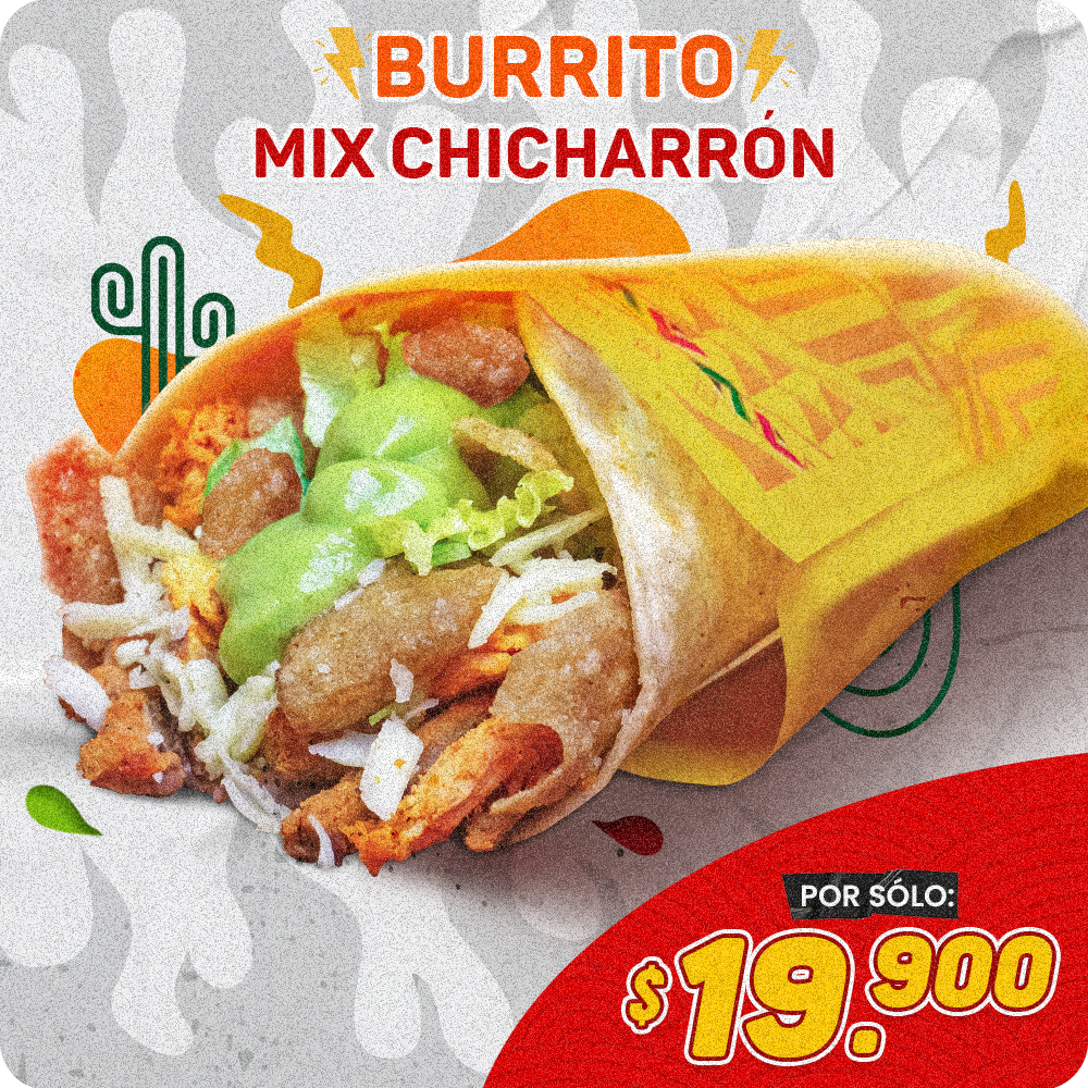 BURRITO MIX CHICHARRÓN