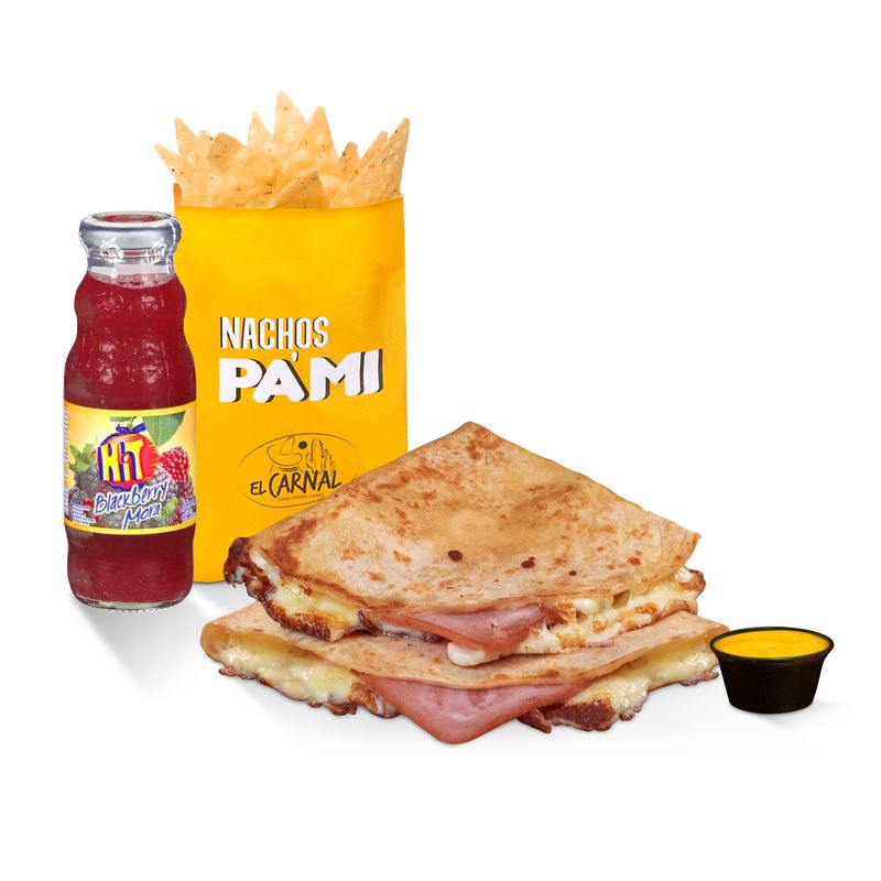 COMBO KIDS QUESADILLA JAMON