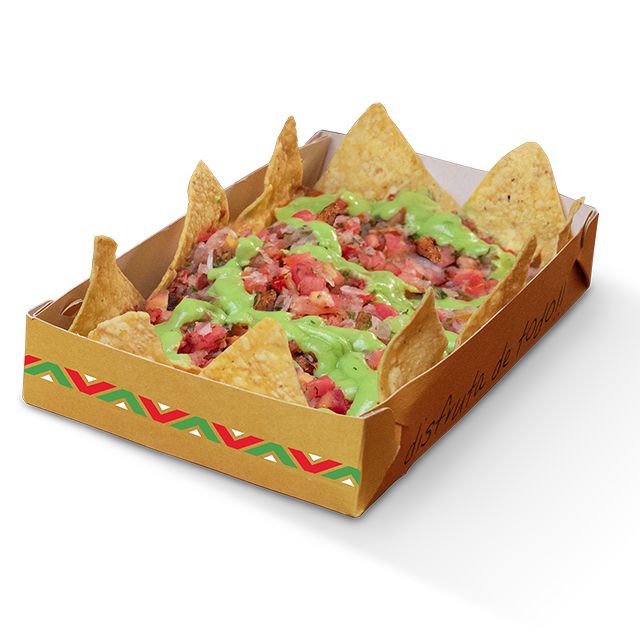 NACHOS CARNE O POLLO