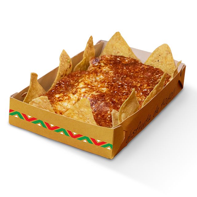 NACHOS CON TAPA QUESO