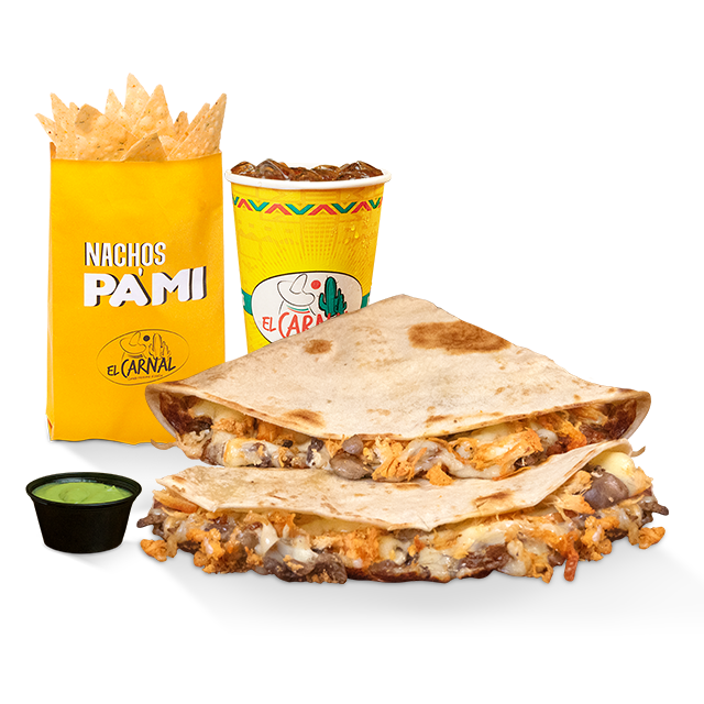 COMBO QUESADILLA POLLO-CHAMPIÑON COMBO QUESADILLA POLLO-CHAMPIÑON