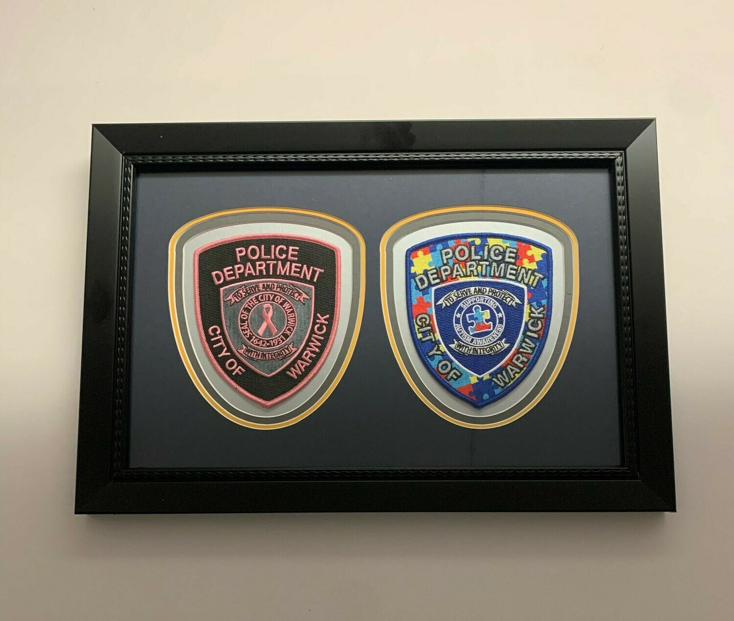 2 Framed Patches