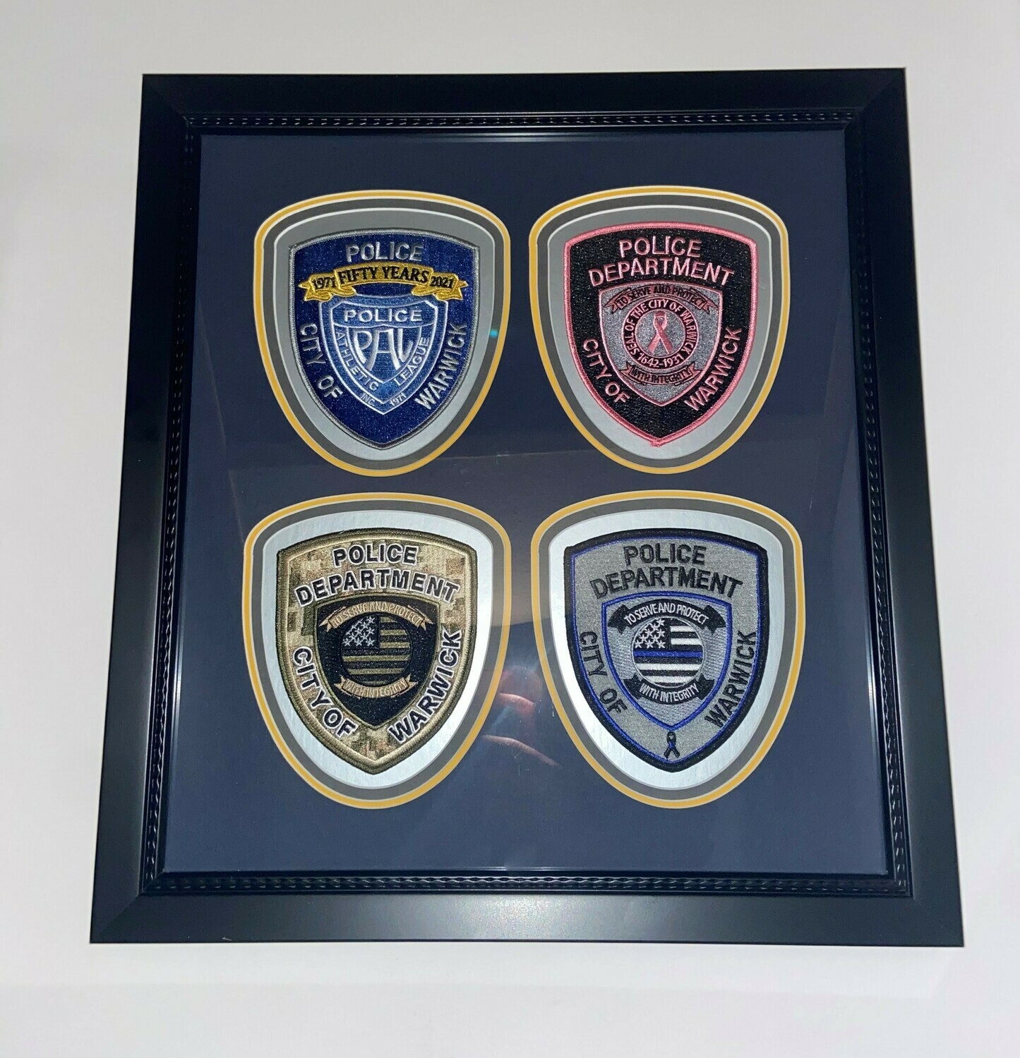 4 Framed Patches