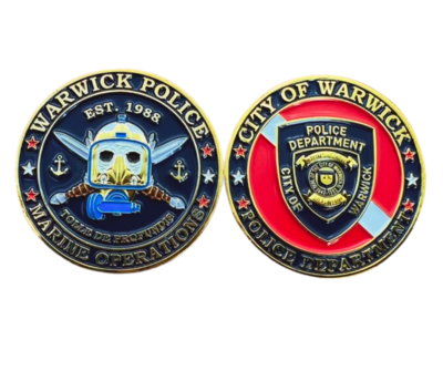 Warwick Police Maritime Operations Coin