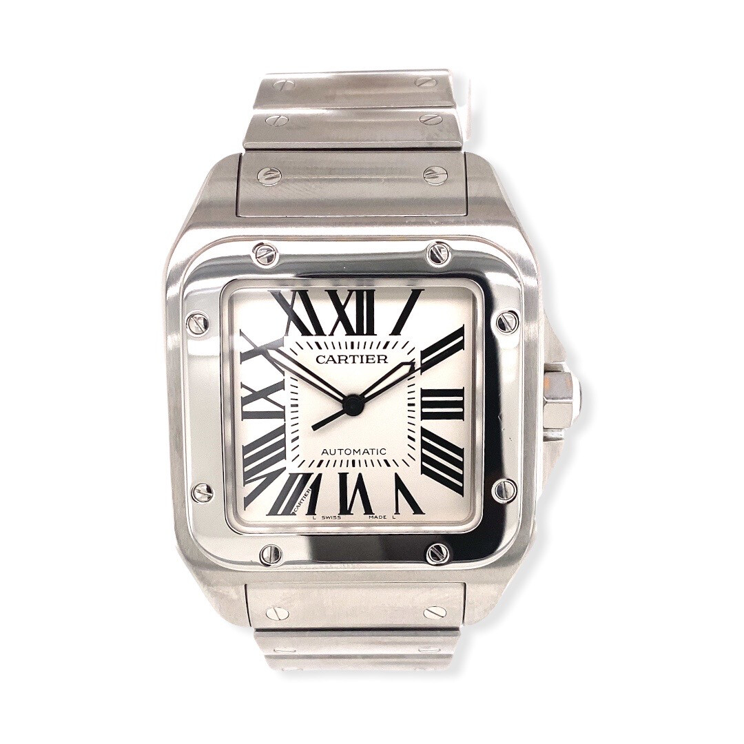Cartier Santos 100 W200737G Complete 