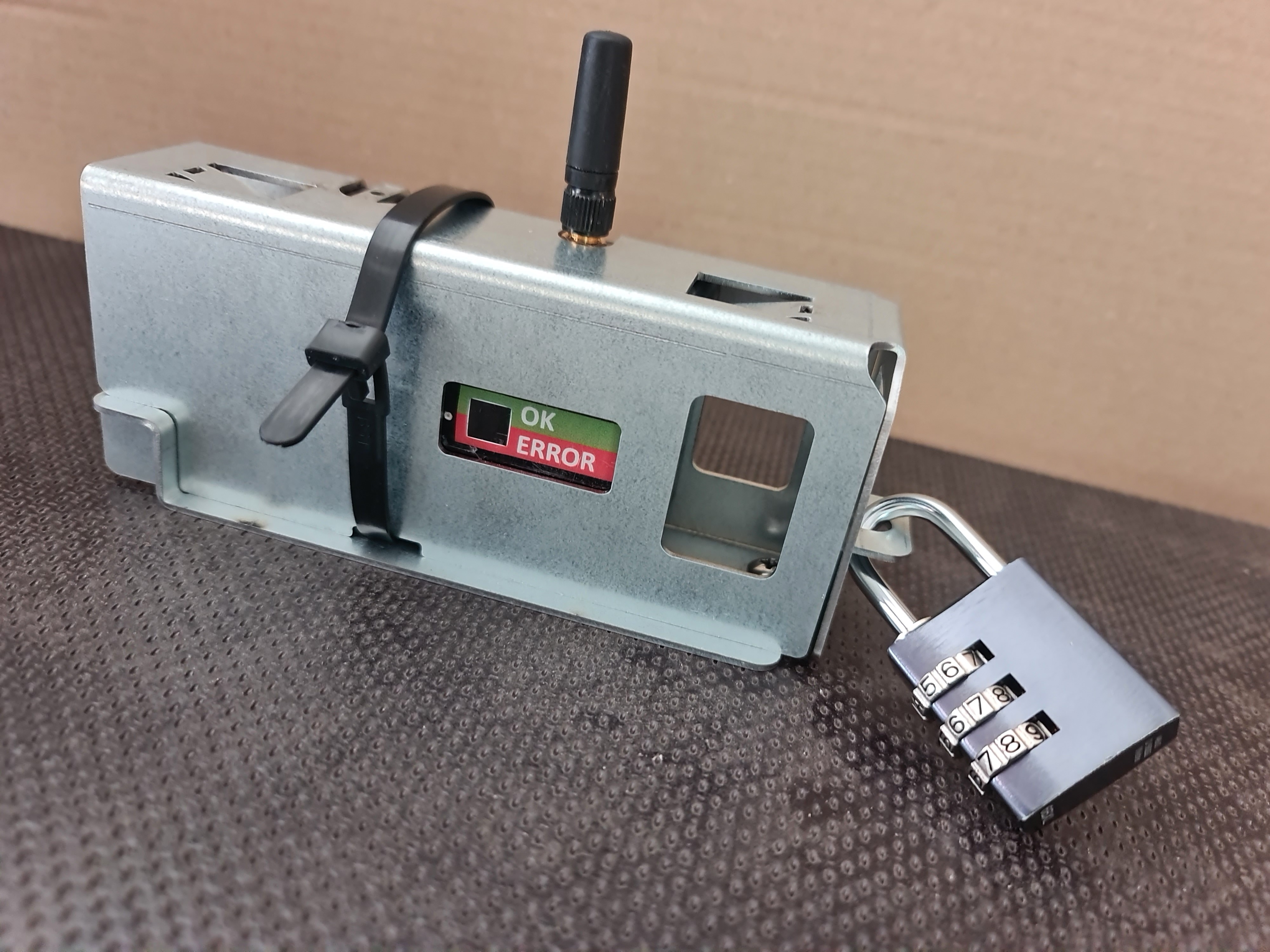 Stahlschutzgehäuse für CatchAliveOne V1 & V2