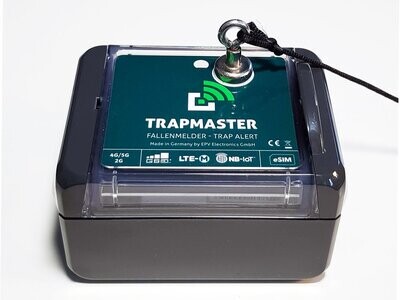 TRAPMASTER PROFESSIONAL Version NEO 4G/5G Fallenmelder inkl. Lithium Akku und SIM-Karte
