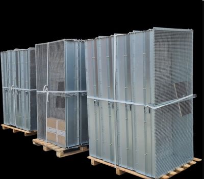 3 Stück Münsterlandfalle Komplettfalle 1x2 m INKLUSIVE VERSAND