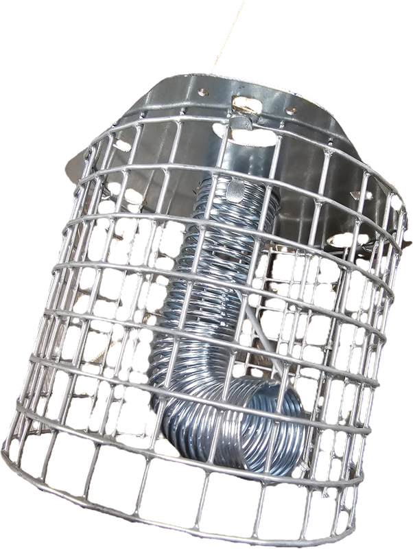 Futterspirale Mais mit integriertem Rehschutzkorb 4 Stück Futterspirale Mais mit integriertem Rehschutzkorb 4 Stück