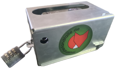 VIERERPACK: Stahlschutzgehäuse TRAPMASTER NEO