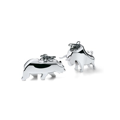 PHILIPPI - BULL&BEAR Büroklammerhalter PHILIPPI - BULL&BEAR Büroklammerhalter