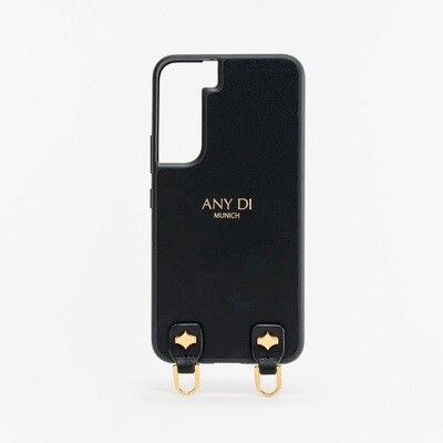 ANY DI - Designer Handyhülle, Black, Vegan Leather ANY DI - Designer Handyhülle, Black, Vegan Leather