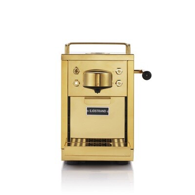 SJÖSTRAND – Espresso Kapsel Maschine brass SJÖSTRAND – Espresso Kapsel Maschine brass