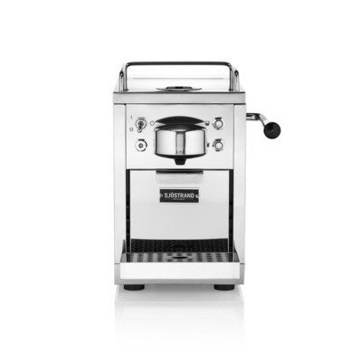 SJÖSTRAND – Espresso Kapsel Maschine silver SJÖSTRAND – Espresso Kapsel Maschine silver