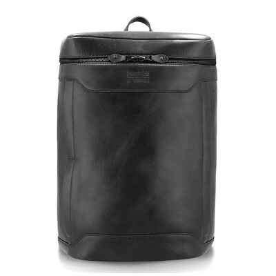 BUCKLE&SEAM – Siwa Leather Backpack schwarz, innen dots