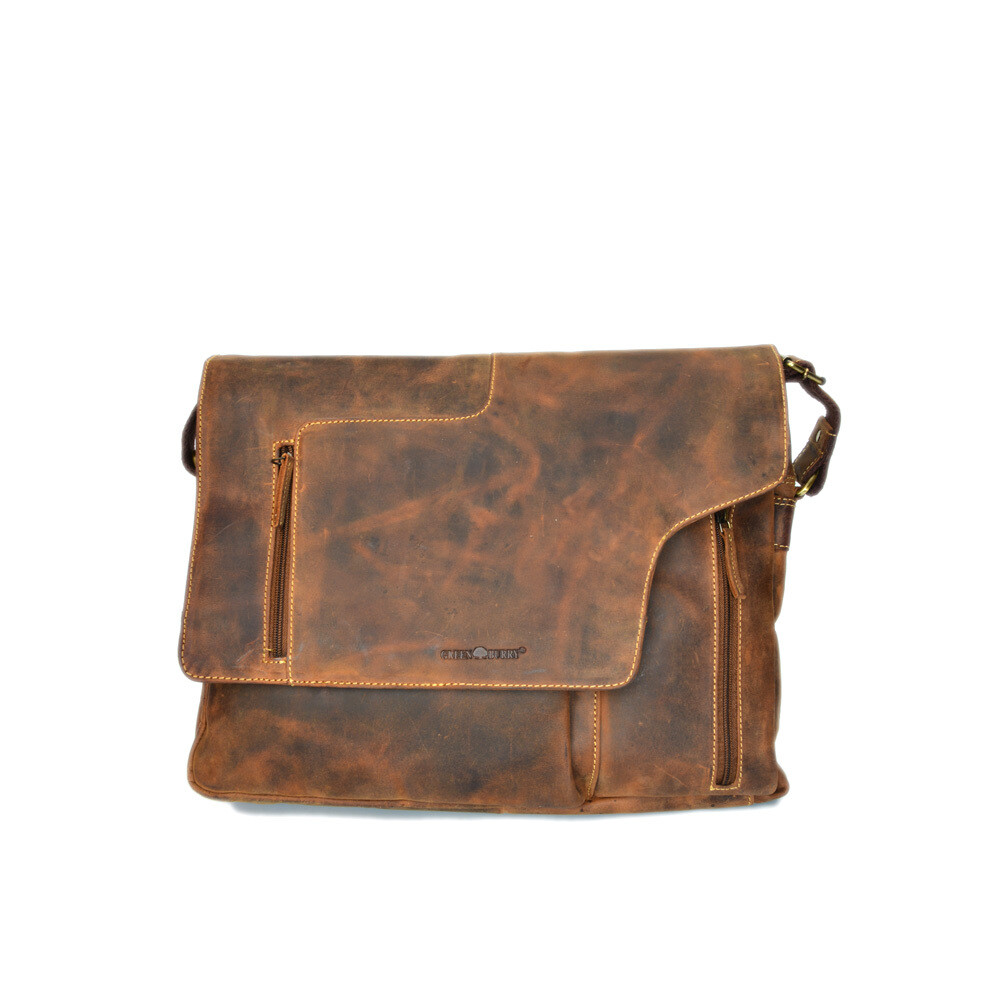 GREENBURRY – Vintage Revolver Bag XL Leder