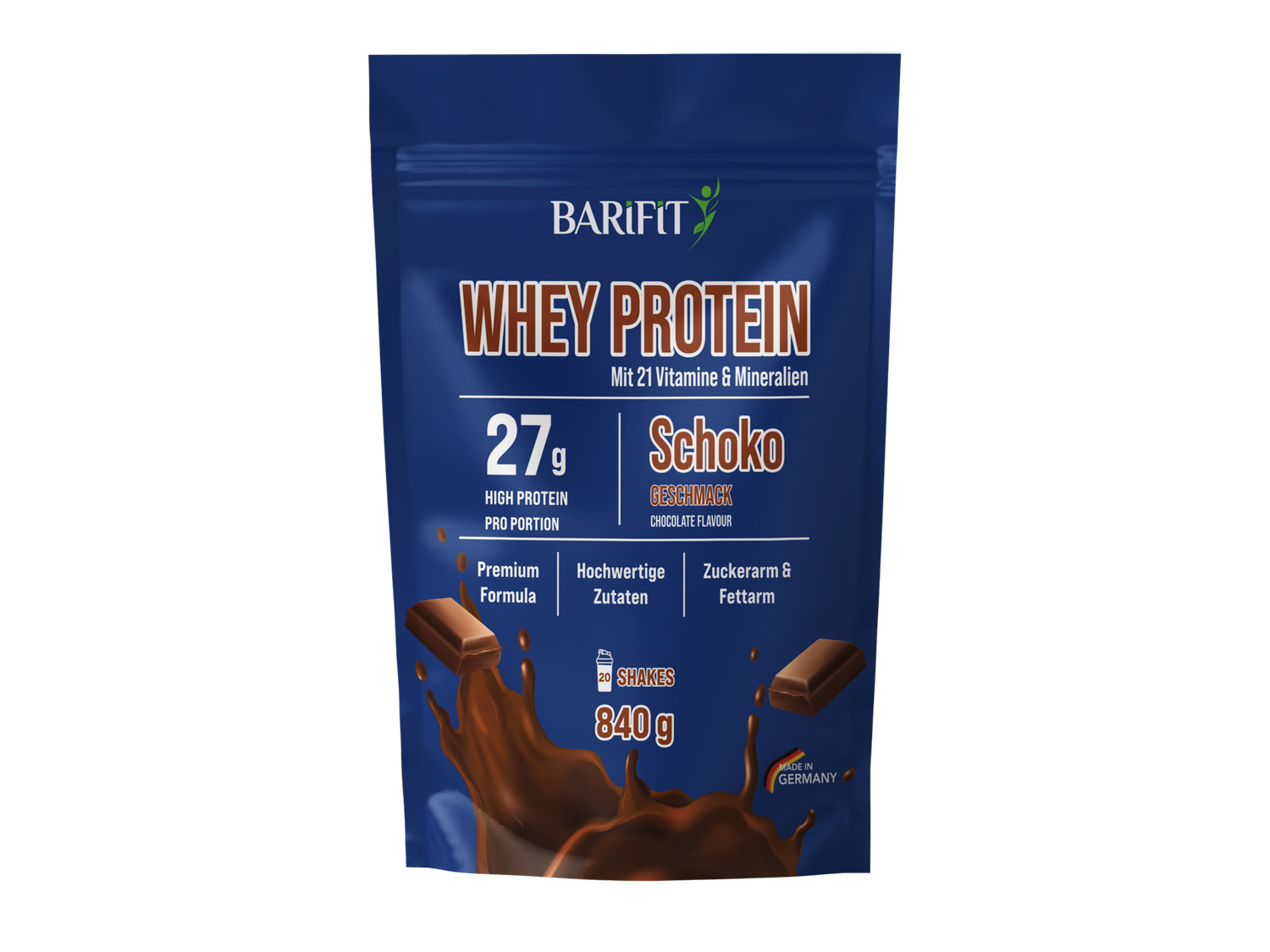 Bariﬁt-Whey Protein (Schokolade)