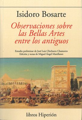Observaciones sobre las bellas artes entre los antiguos