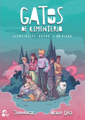 Gatos de cementerio. 27 gatos y un perro