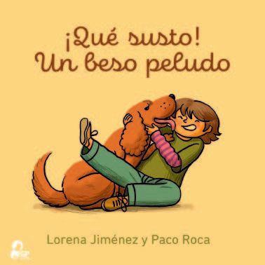 ¡Qué susto! Un beso peludo