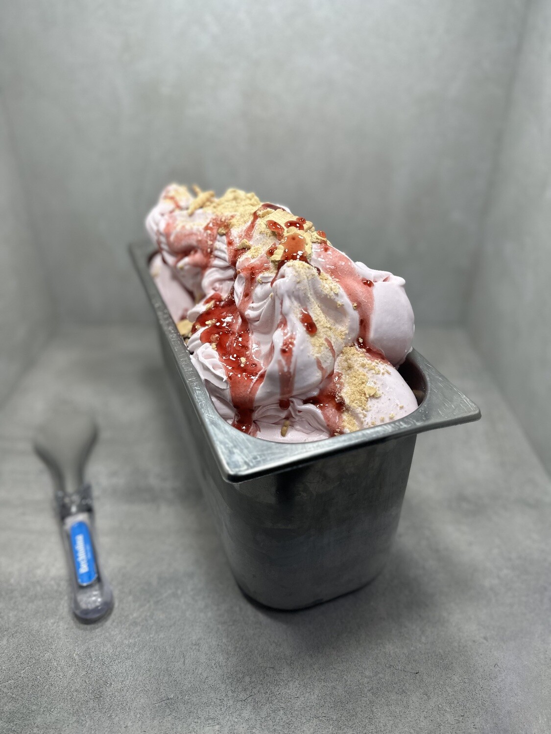 A-Himbeer Biskuitrolle   -ohne Bindung-