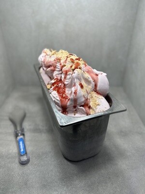 A-Himbeer Biskuitrolle   -ohne Bindung-