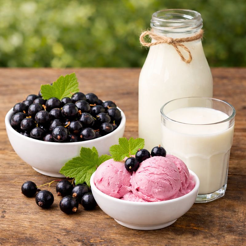 A-Buttermilch Cassis -ohne Bindung-