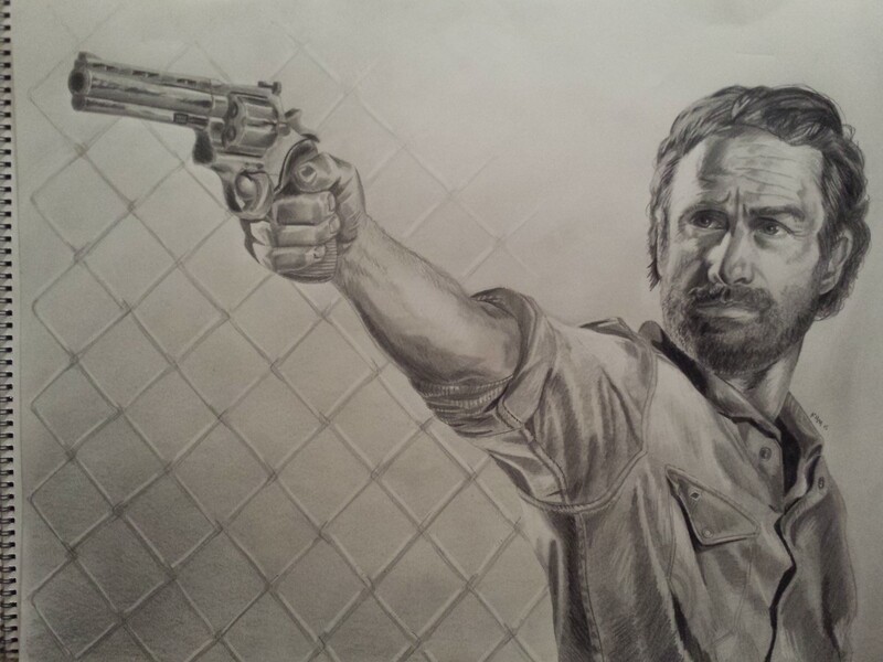 Rick Grimes Drawing