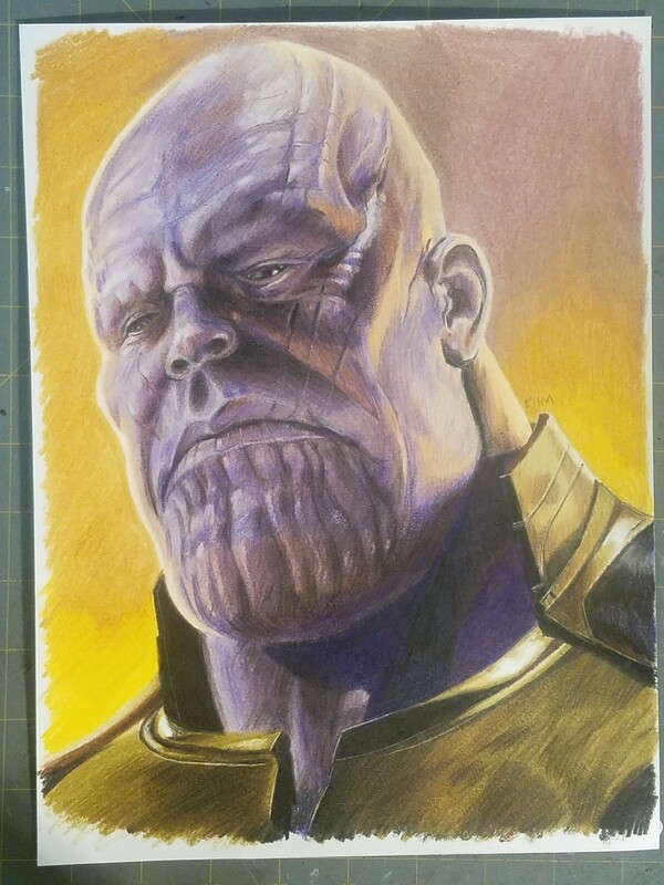 Thanos Drawing
