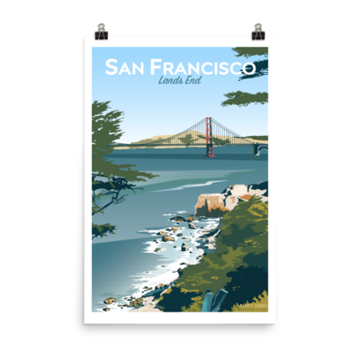 Lands End Poster