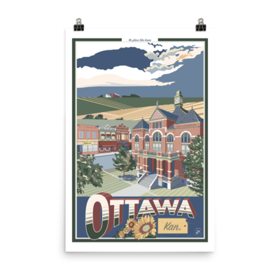 Ottawa, Kansas Poster