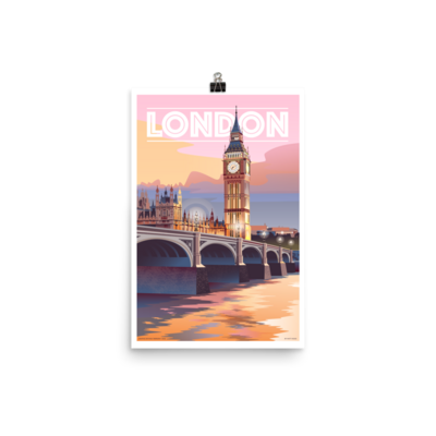 London Nights (12" x 18" or  24" x 36")