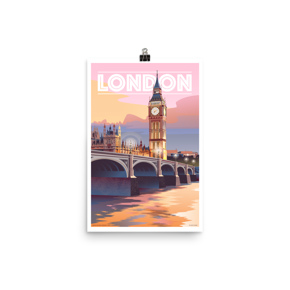 London Nights (12" x 18" or  24" x 36")