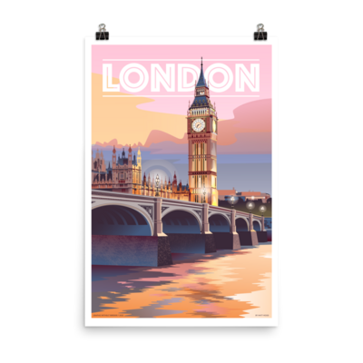 London Nights (12&quot; x 18&quot; or  24&quot; x 36&quot;)