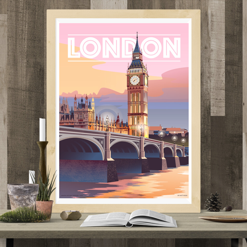 London Nights (18" x 24")