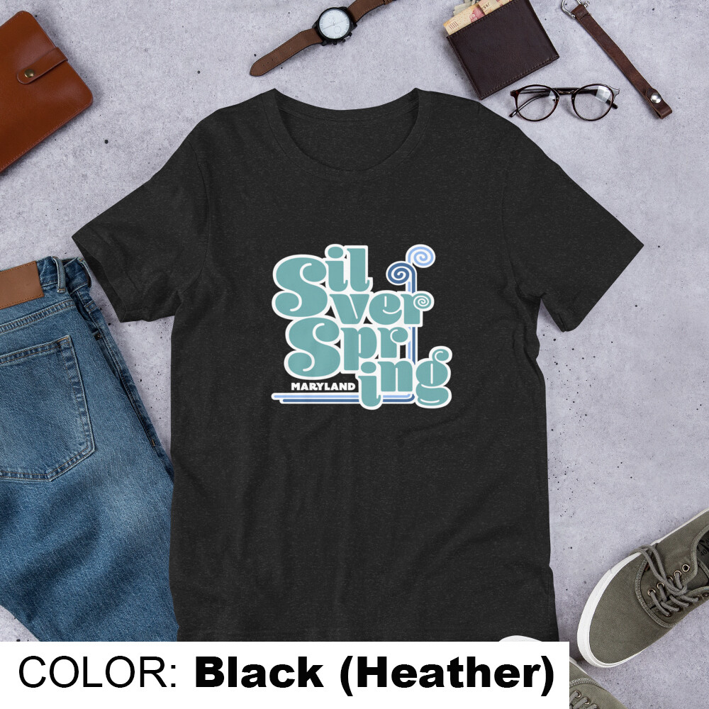 Silver Spring T (teal lettering)