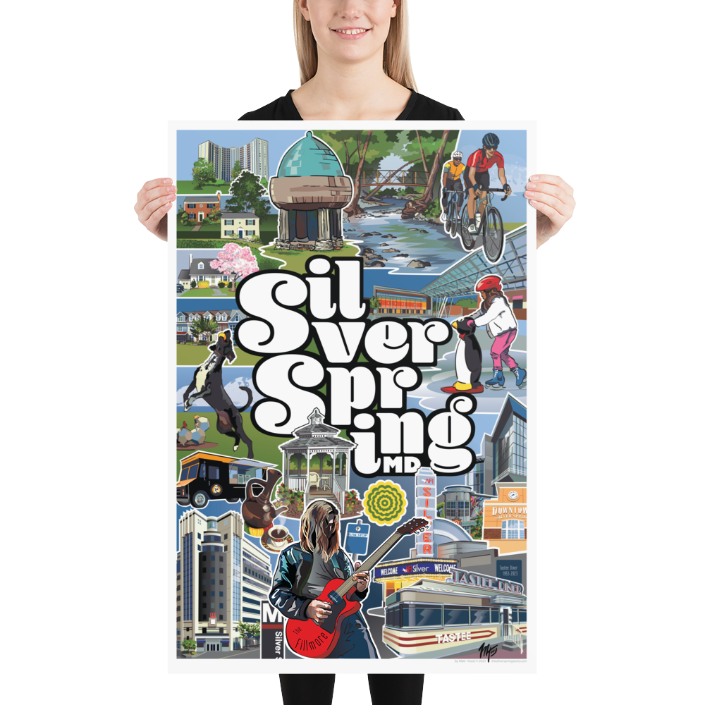Silver Spring Poster (24" x 36")