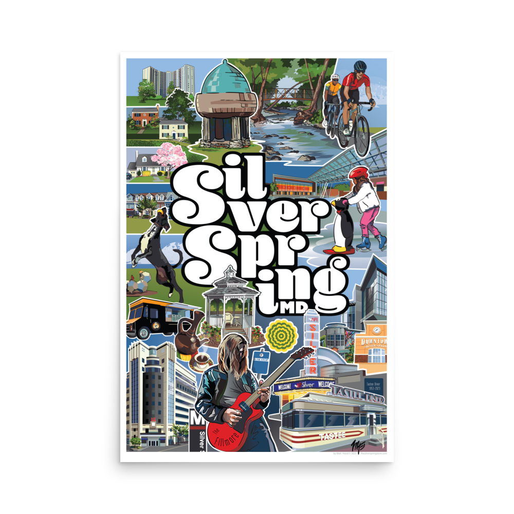 Silver Spring Poster (24" x 36")
