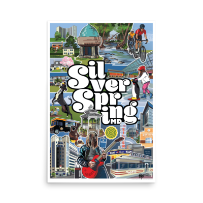 Silver Spring Poster (24" x 36")