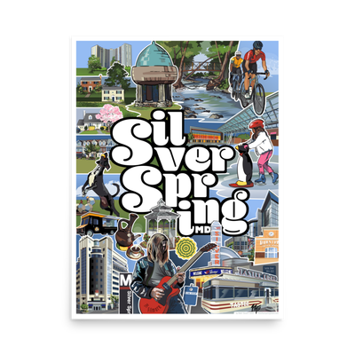 Silver Spring Poster (18" x 24")