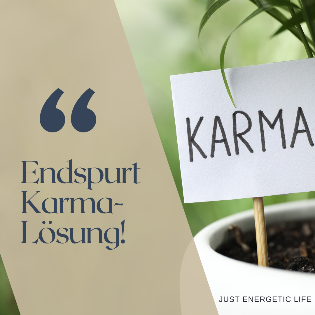 Endspurt Karma-Lösung - spagyrische Zeitreise