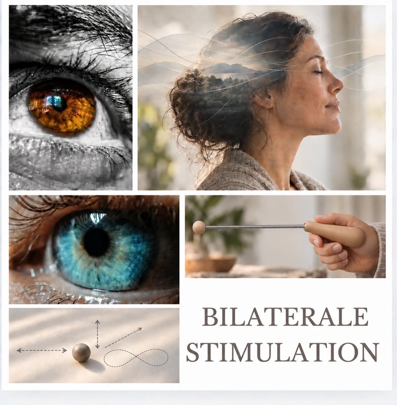 Bilaterale Stimulation - Mit den Augen bewegen, was innerlich festhängt Bilaterale Stimulation - Mit den Augen bewegen, was innerlich festhängt