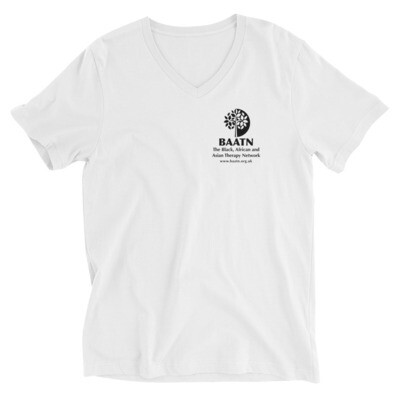 Unisex V-Neck T-Shirt - Anniversary Logo