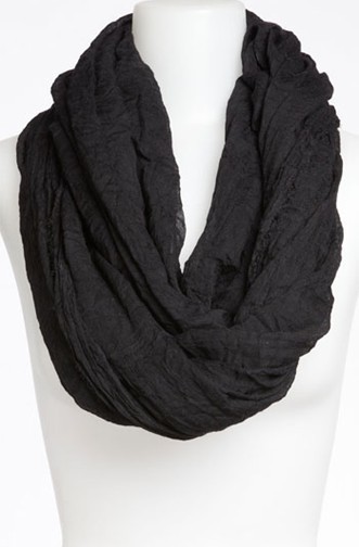 Fringe cotton solid infinity scarf Fringe cotton solid infinity scarf