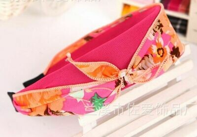 Flower chiffon bow-knot headband Flower chiffon bow-knot headband