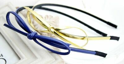 Pretty faux leather bow knot headband Pretty faux leather bow knot headband