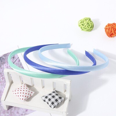 Slim gloss satin headband (3-pack ) Slim gloss satin headband (3-pack )