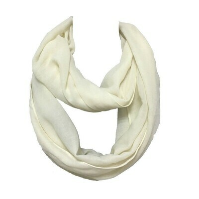 Twill cotton solid infinity scarf Twill cotton solid infinity scarf